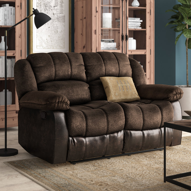 Lark Manor Montevallo 62'' Pillow Top Arm Reclining Loveseat & Reviews